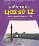 Sử 12 - khó mà dễ