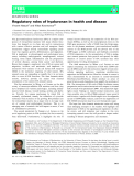 Báo cáo khoa học: Regulatory roles of hyaluronan in health and disease