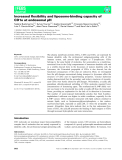 Báo cáo khoa học: Increased ﬂexibility and liposome-binding capacity of CD1e at endosomal pH