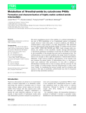 Báo cáo khoa học: Metabolism of N-methyl-amide by cytochrome P450s Formation and characterization of highly stable carbinol-amide intermediate