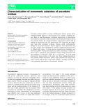 Báo cáo khoa học: Characterization of monomeric substates of ascorbate oxidase