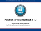 Penetration with Backtrack 5 R3