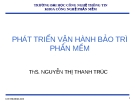 Phát triển vận hành bảo trì phần mềm - Chương 1