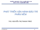 Phát triển vận hành bảo trì phần mềm  - Chương 3