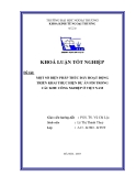 Luận văn đề tài :  'MỘT SỐ BIỆN PHÁP THÚC ĐẨY HOẠT ĐỘNG TRIỂN KHAI THỰC HIỆN DỰ ÁN FDI TRONG CÁC KHU CÔNG NGHIỆP Ở VIỆT NAM '