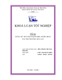 Luận văn " ĐĂNG KÝ BẢO HỘ NHÃN HIỆU HÀNG HOÁ TẠI THỊ TRƯỜNG HOA KỲ "