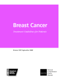BREAST CANCER - TREATMENT GUIDELINES FOR PATIENTS