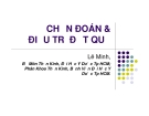 CHẨN ĐOÁN & ĐIỀU TRỊ ĐỘT QUỴ