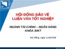 PHÁT TRIỂN DỊCH VỤ BAO THANH TOÁN CỦA CÁC NGÂN HÀNG THƯƠNG MẠI TRÊN ĐỊA BÀN THÀNH PHỐ  ĐÀ NẴNG