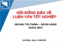 HOÀN THIỆN CÔNG TÁC QUẢN TRỊ RỦI RO CHO VAY TẠI NGÂN HÀNG NGOẠI THƯƠNG CHI NHÁNH ĐÀ NẴNG