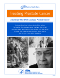 Treating Prostate Cancer: A Guide for Men With Localized Prostate Cancer