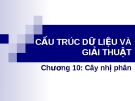 Chương 10: Cây nhị phân