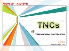 Tổng quan  TNCS