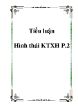 Tiểu luận Hình thái KTXH P.2