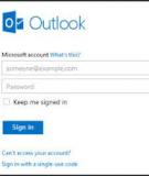 Một số tính năng hay trên Outlook.com