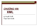 CHƯƠNG VIII:  XML