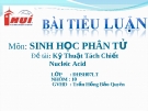  Kỹ Thuật Tách Chiết Nucleic Acid