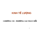 Chương 7:Phương thức sai thay đổi