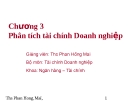 Chương 3: Phân tích tài chính Doanh nghiệp