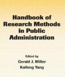 Sách Handbook of Research Methods in Public Administration