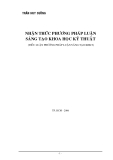 Tiểu luận:Nhận thức phương pháp luận sáng tạo khoa học kỹ thuật