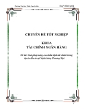 Luận văn: Giải pháp nâng cao thẩm định tài chính trong dự án đầu tư tại Ngân hang Thương Mại