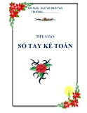 TIỄU LUẬN:  SỔ TAY KẾ TOÁN