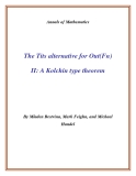 Đề tài " The Tits alternative for Out(Fn) II: A Kolchin type theorem "