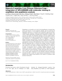 Báo cáo khoa học: Nigrocin-2 peptides from Chinese Odorrana frogs – integration of UPLC/MS/MS with molecular cloning in amphibian skin peptidome analysis