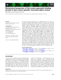 Báo cáo khoa học: Biochemical properties of the human guanylate binding protein 5 and a tumor-speciﬁc truncated splice variant Mark Wehner and Christian Herrmann