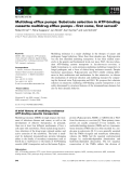 Báo cáo khoa học: Multidrug efﬂux pumps: Substrate selection in ATP-binding cassette multidrug efﬂux pumps – ﬁrst come, ﬁrst served?