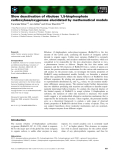 Báo cáo khoa học: Slow deactivation of ribulose 1,5-bisphosphate carboxylase/oxygenase elucidated by mathematical models