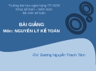 NGUYÊN LÝ KẾ TOÁN