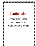 Luận văn: TÌNH HÌNH KINH DOANH CỦA XÍ NGHIỆP SÔNG ĐÀ 12/2