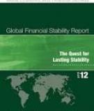 GLOBAL FINANCIAL STABILITY REPORT - THE QUEST FOR LASTING STABILITY