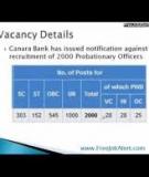 RECRUITMENT OF -600- PROBATIONARY OFFICERS – PROJECT 2012