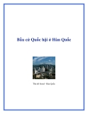 Bầu cử Quốc hội ở Hàn Quốc   