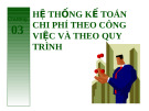 Hệ thống kế toán chi phí theo công việc và theo qui định