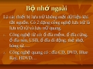 Bộ nhớ ngoài