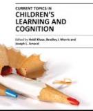 CURRENT TOPICS IN CHILDREN'S LEARNING AND COGNITION