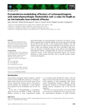 Báo cáo khoa học về: Cytoskeleton-modulating effectors of enteropathogenic and enterohemorrhagicEscherichia coli: a case for EspB as an intrinsically less-ordered effector