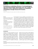 Báo cáo khoa học: Cytoskeleton-modulating effectors of enteropathogenic and enterohemorrhagicEscherichia coli: role of EspL2 in adherence and an alternative pathway for modulating cytoskeleton through Annexin A2 function