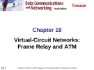 Chapter 18 Virtual-Circuit Networks: Frame Relay and ATM