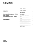 SIEMENS - simatic standard software for S7-300 and S7-400 standard functions part 2