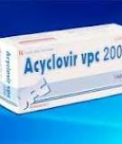 Thuốc chống virut Acyclovir