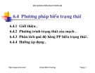 Phương pháp biến trạng thái