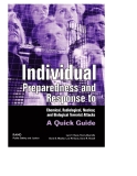 Individual Preparedness and Response to Chemical, Radiological, Nuclear, and Biological Terrorist Attacks - A Quick Guide