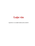 Luận văn: MẠCH PLC VÀ CẢM BIẾN TRONG BĂNG CHUYỀN