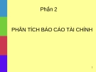 PHÂN TÍCH BÁO CÁO TÀI CHÍNH