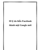 10 lý do biến fac thành một google mới